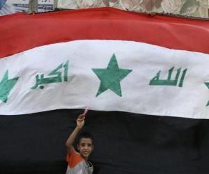 Puzzle Σημαία του Ιράκ